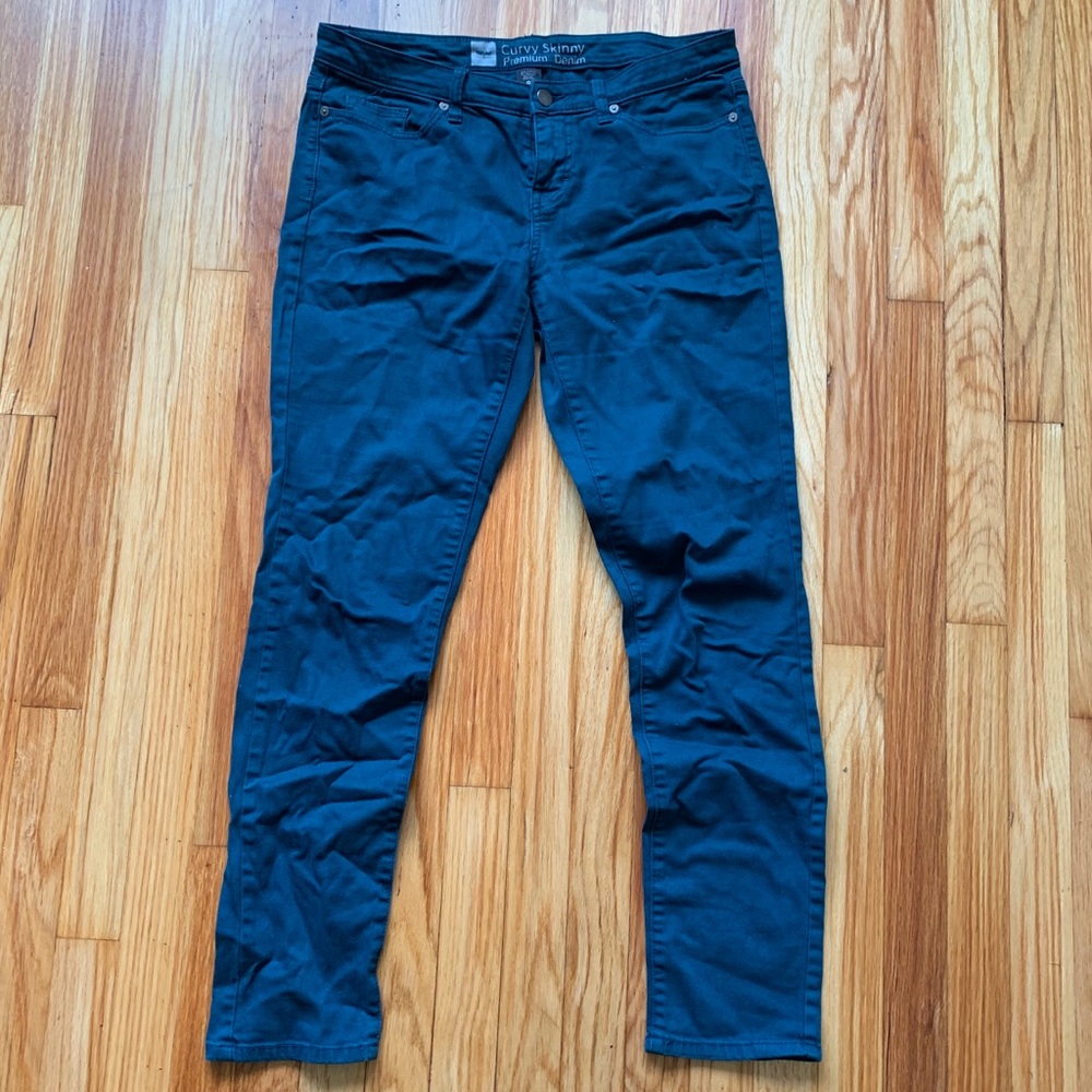 Women’s Mossimo Curvy Stretch Denim Skinny Jeans